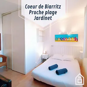 Appartement Lalanne Btz, Duplex Jardinet Près De La, Biarritz